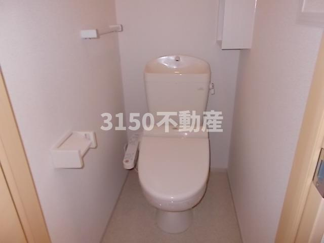 ステュディオ・マユのトイレ|ゆったりとした空間のトイレです