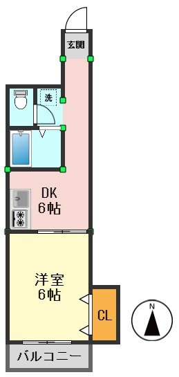 イル・パラッツオの間取り
