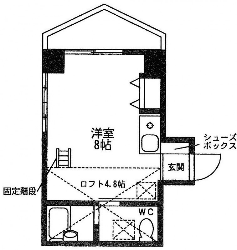 アベゼ住吉の間取り