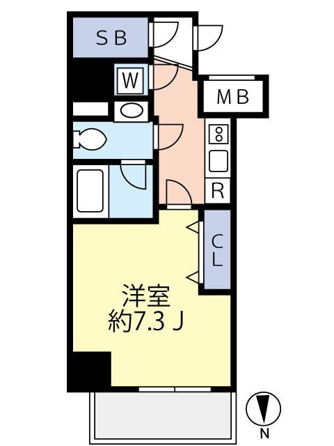 グランヴァン亀戸Ⅱの間取り