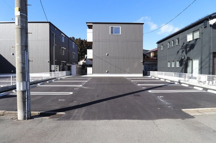 RESUA茶畑Aの駐車場