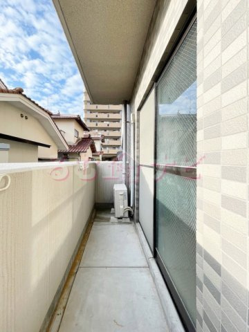 那珂川市恵子１丁目の賃貸マンションのバルコニー