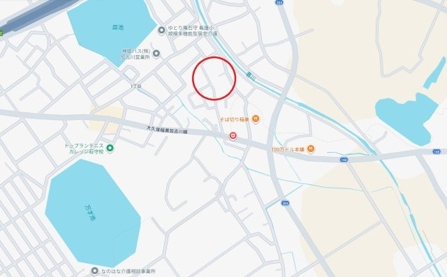 加古川市神野町福留　　売土地の地図