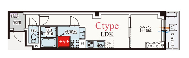 【間取り】 | b’CASA牛込柳町 | 「b’CASA牛込柳町」