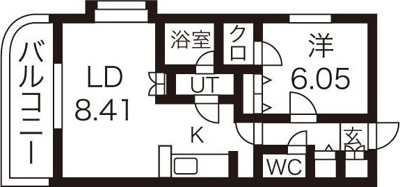 ブラン　ポミエ　Brun Pommierの間取り