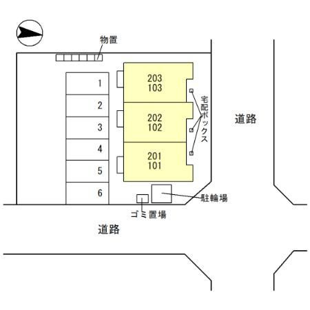 prelude(プレリュード)の区画図