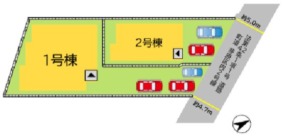 遠賀郡岡垣町中央台３丁目の新築一戸建の間取り