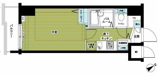 フェニックス新横濱イクシールの間取り