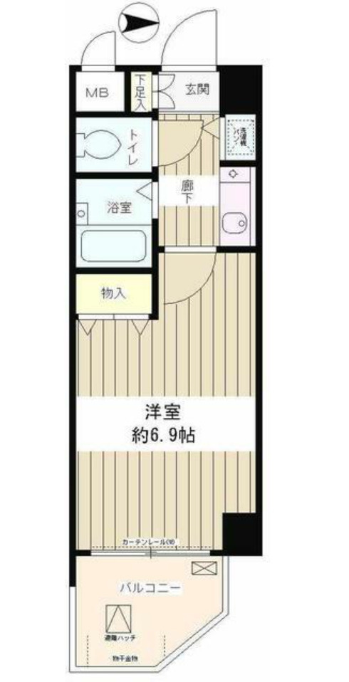 パークヒルズ落合の間取り