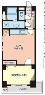 【間取り】 | カーサ第二新宿