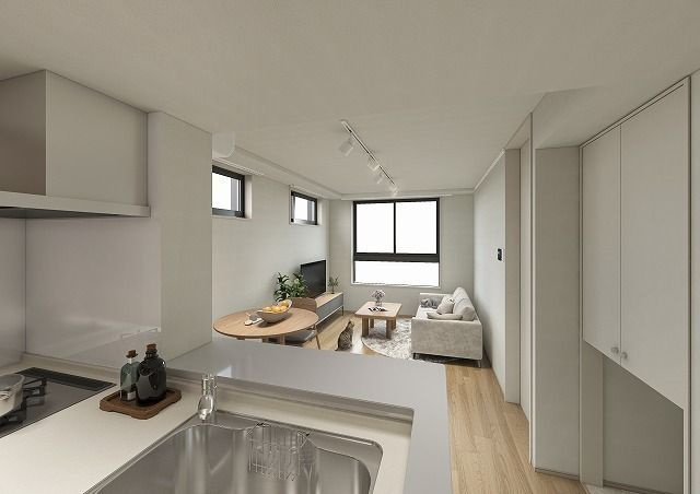 福岡市早良区昭代２丁目の賃貸マンションのキッチン