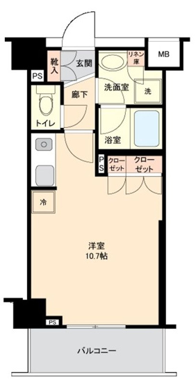 【間取り】 | グローリオ明大前