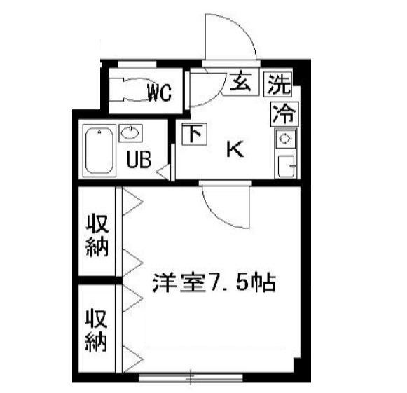 エスポワール京島の間取り
