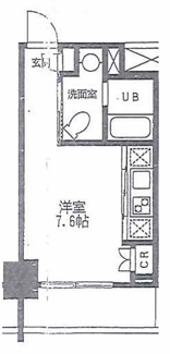 【間取り】 | カスタリア門前仲町Ⅱ