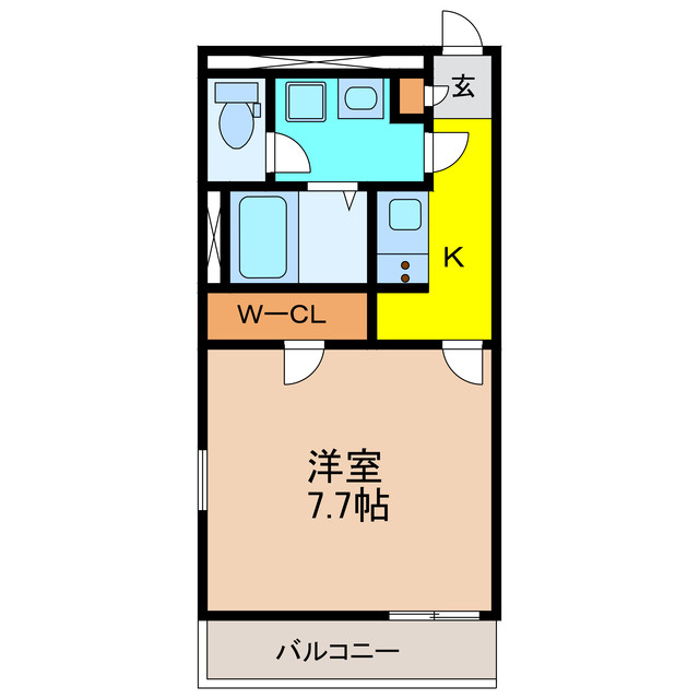 FORTUNA片田町の間取り