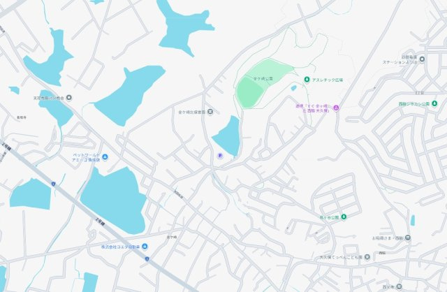 明石市魚住町金ケ崎　第3期　新築一戸建ての地図