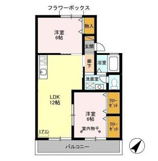 【間取り】 | クレールメゾン　Ｃ