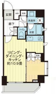 【間取り】 | アデニウム新橋 | 間取りです。