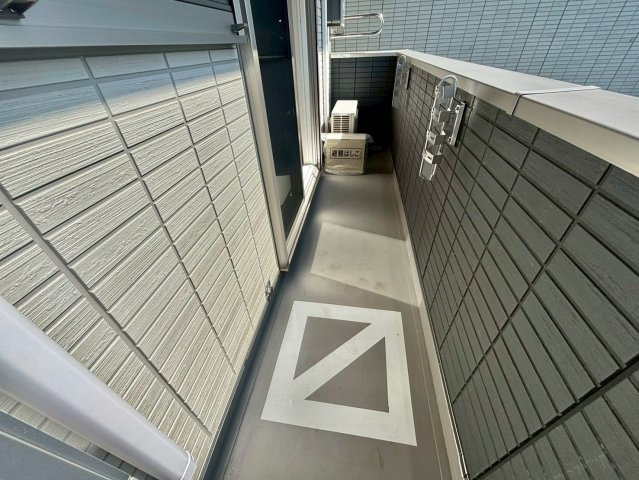 D－PLACE町坪のバルコニー
