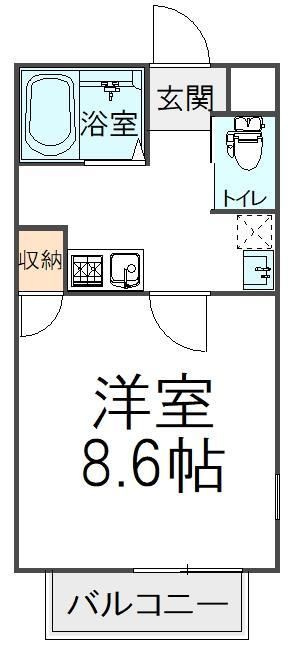 Ｓｏｌｉｄ天台の間取り