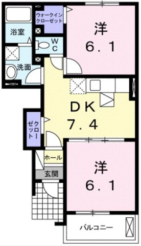 ブリリアントテールの間取り