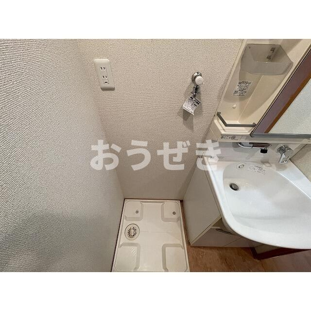 ソフィアミハラのトイレ|洗濯機置き場