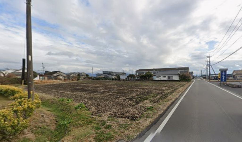都城市金田町の売地の外観
