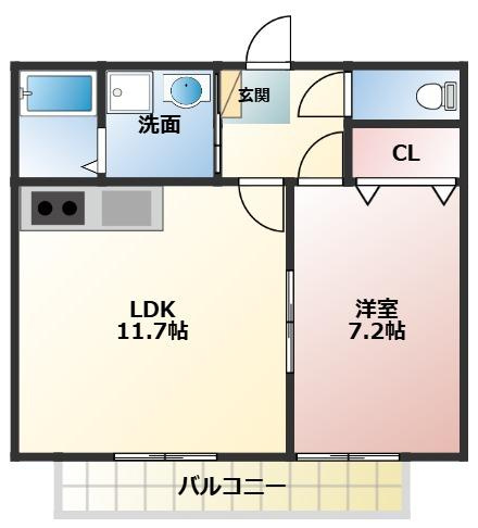 【間取り】 | スカイクルーズA