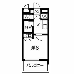 スパシエルクス府中の間取り