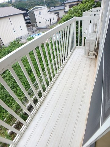 コーポ中岡のバルコニー|バルコニー