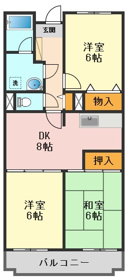 ルミエール新宿の間取り