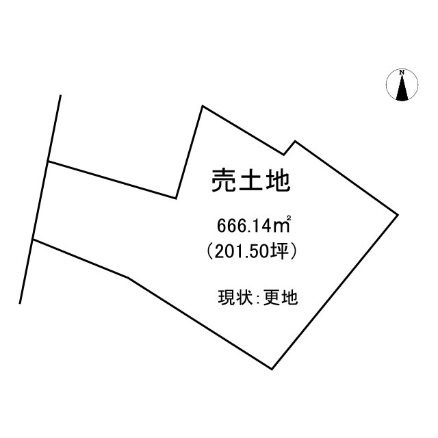 太田２丁目の土地図