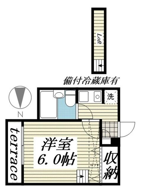 ジュネパレス松戸第５０２の間取り
