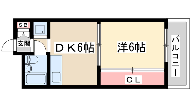 【間取り】 | ハイツクローバー