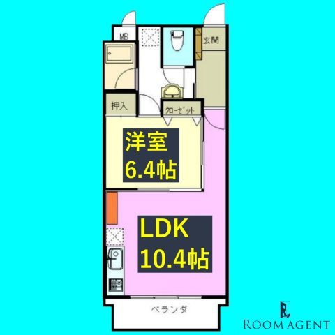ミクニハイツの間取り