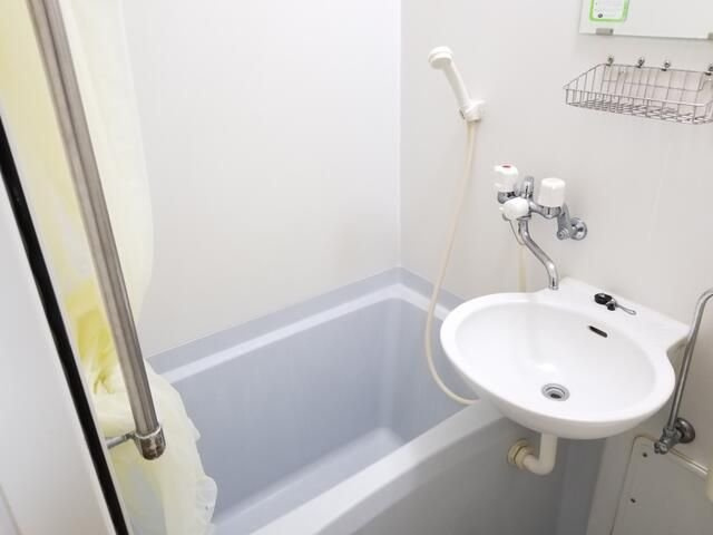 河本マンションの洗面所