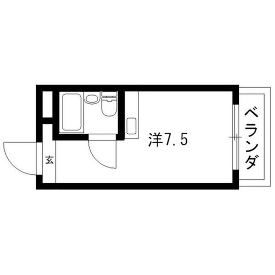 【間取り】 | ビラ三秀神村