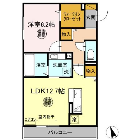 コンフォートⅢAの間取り