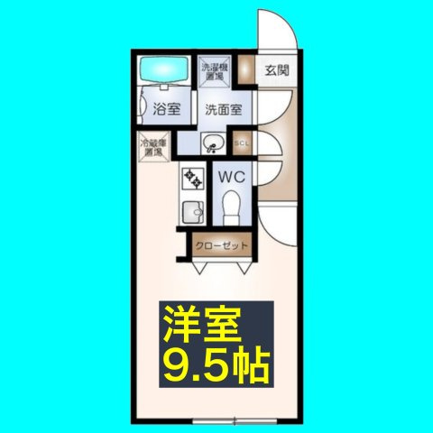 quador名古屋駅の間取り