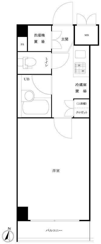 ルーブル武蔵小杉弐番館 の間取り