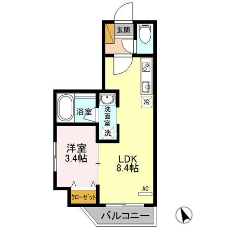 【間取り】 | セントオハナ立川