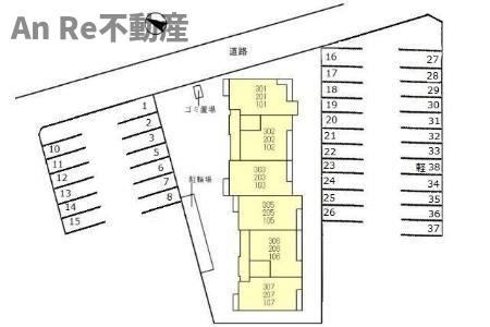センカ　Ⅱの区画図
