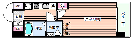 【間取り】 | セレニテ東三国ミラク