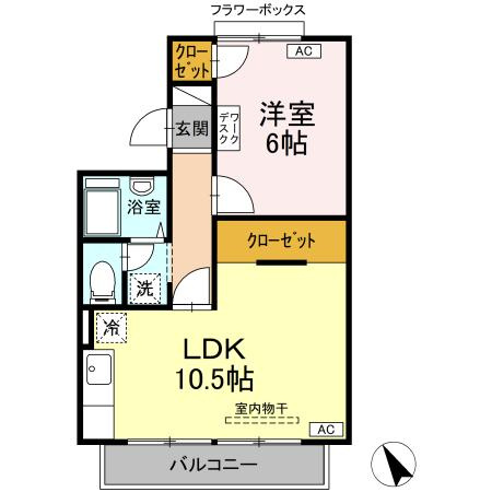 【間取り】 | ハイツジュネス