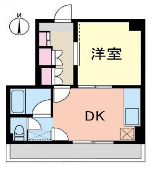 アーク春雨橋Ｂ棟の間取り