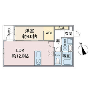 (仮称)リブレ名西一丁目の間取り