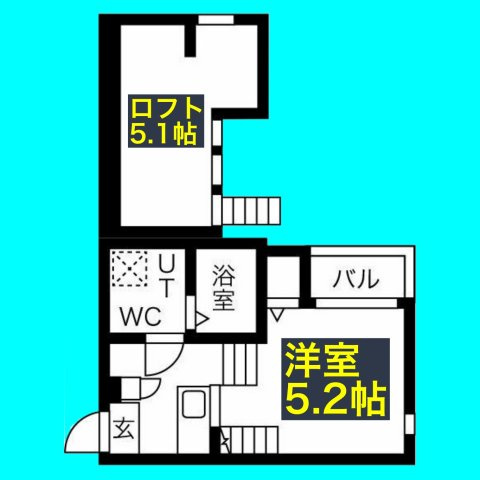 シャルマンメゾンの間取り