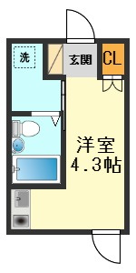フラッツ金町の間取り