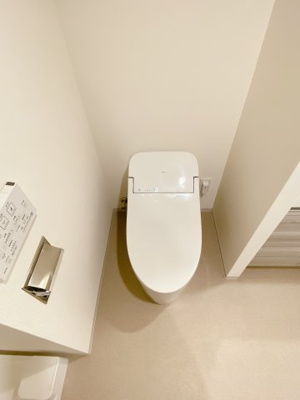 【トイレ】 | プラウドフラット上野松が谷 | ゆったりとした空間のトイレです