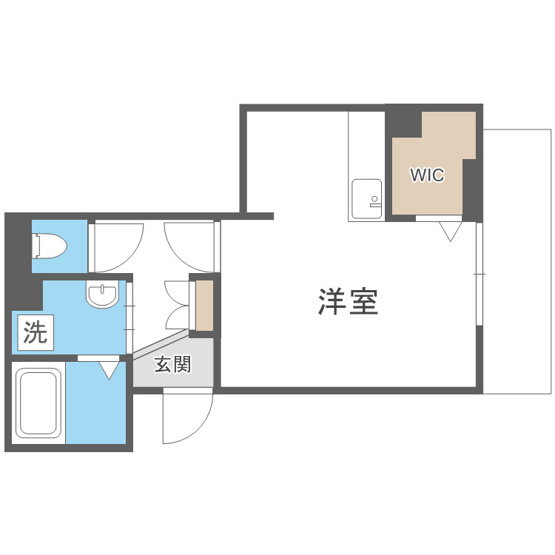 【間取り】 | VILLA北花田D-room